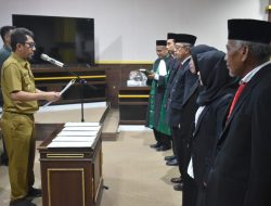 Pj. Bupati Bangkep Ihsan Basir Mendorong Pimpinan BAZNAS Kabupaten Banggai Kepulauan untuk Menjaga Komitmen Tugas