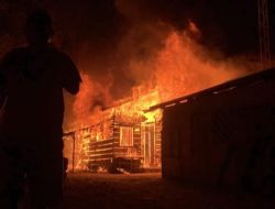 Kebakaran Hanguskan 1 Bangunan Rumah di Kelurahan Salakan