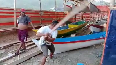 Galangan Perahu CV KAPOTA RAYA di Desa Liang, Banggai Kepulauan, Menunjukkan Keunggulan dalam Pengujian Ketahanan Perahu