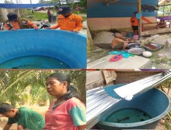 BPBD Bangkep Bertindak Cepat Mendistribusikan Air Bersih Di Desa yang Terdampak Krisis Air Bersih