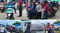 Kepala Dinas Perhubungan Tinjau Langsung Penarikan Retribusi di Pintu Keluar-Masuk Pasar Salakan