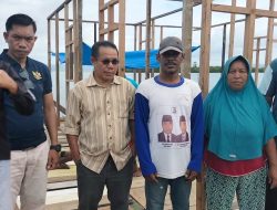 POSBI Salurkan Donasi Pada Korban Puting Beliung Di Desa Montop Banggai Kepulauan