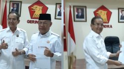 Longki Djanggola Kukuhkan Rusli Moidady Sebagai Ketua DPC Gerindra Banggai Kepulauan