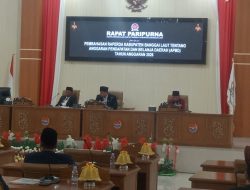 DPRD Banggai Laut Gelar Paripurna Raperda APBD Tahun Anggaran 2026
