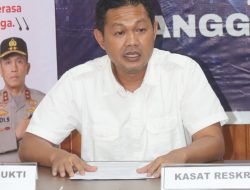 Kasatreskrim Polres Banggai Kepulauan Amankan Barang Bukti Kasus Penganiayaan Berat Berencana