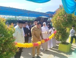 Kadis Dikbud Banggai Kepulauan Wakil Bupati Resmikan Gedung Ruang Kelas MTs Al-Khairat Tatakalai