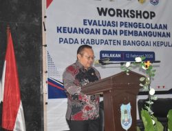Pemkab Banggai Kepulauan Perkuat Tata Kelola Desa Lewat Workshop Evaluasi Keuangan dan Pembangunan 2026