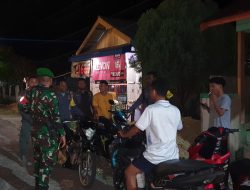 Korami1308-10 Salakan Laksanakan Patroli Malam Demi Jaga Keamanan Lingkungan