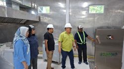Sekda Bangkep Muh.Aris Susanto Tinjau Progres Pembangunan Dapur MBG Percontohan di Salakan