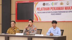 Tingkatkan Mutu Layanan Gizi, Polres Bersama Dinkes Bangkep Latih Penjamah Makanan SPPG