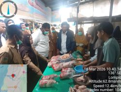 Sat Reskrim Polres Banggai Kepulauan Intensifkan Pemantauan Harga Pangan di Pasar Salakan