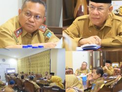 Bupati Bangkep Pimpin Rapat Koordinasi Penyusunan Laporan Kinerja Program Strategis Nasional