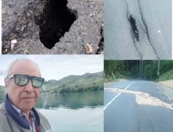 Kerusakan Jalan di Lokasi Rencana Pembangunan SPBU Peling Tengah Semakin Parah