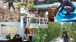 Satpolairud Polres Bangkep Bongkar Perdagangan Ilegal Bambu Laut dan Bahan Bom Ikan di Banggai Laut