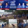 Sambut HUT Ke-25 Partai Demokrat Banggai Kepulauan Gelar Aksi Gerakan Langit Biru Indonesia Asri