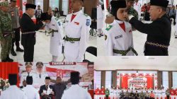 Bupati Banggai Kepulauan Kukuhkan Paskibraka untuk HUT ke-81 RI