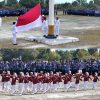 Upacara HUT ke-81 RI di Banggai Kepulauan Berlangsung Khidmat, Polisi Cilik Curi Perhatian