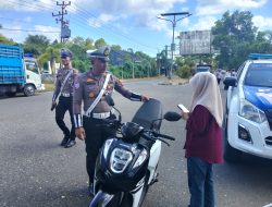 Operasi Gabungan di Banggai Kepulauan Sasar Kendaraan yang Nunggak Pajak