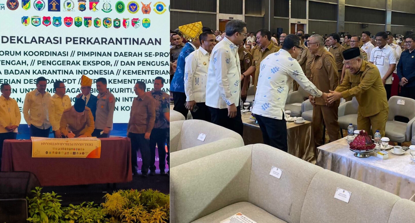 Bupati Banggai Kepulauan Hadiri Penguatan Gerakan 1000 Pelaku Usaha Berani Ekspor