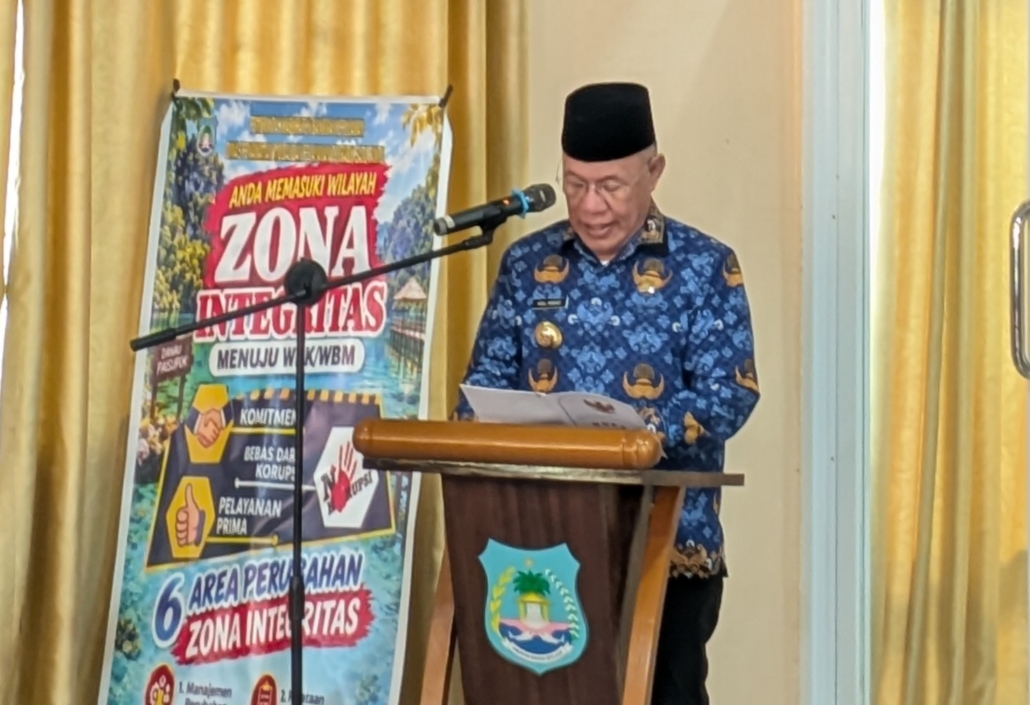 Bupati Rusli Moidady Canangkan Zona Integritas, Dorong Birokrasi Bersih dan Pelayanan Berkualitas